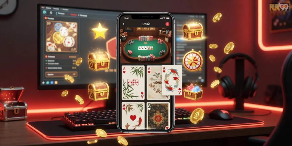 Giới thiệu khái niệm top 10 game bài đổi thưởng rr99 với hình ảnh minh họa hấp dẫn