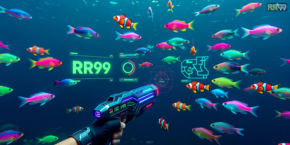 Khái niệm game bắn cá online rr99 được minh họa qua giao diện chơi sống động
