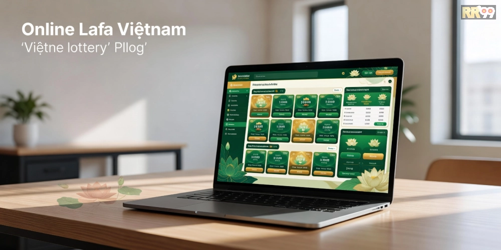 Hình minh họa khái niệm xổ số minh ngọc rr99 với giao diện trực tuyến hiện đại và đáng tin cậy